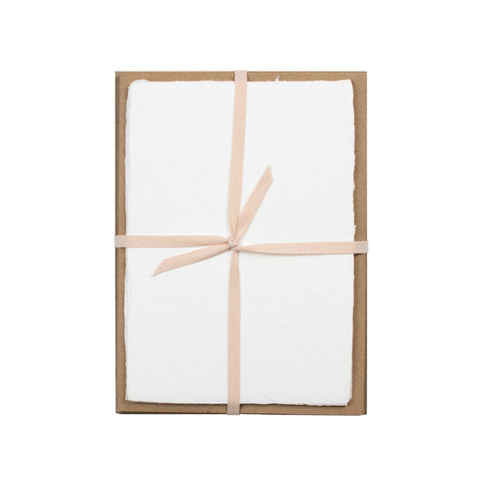 White Handmade Paper Pack
