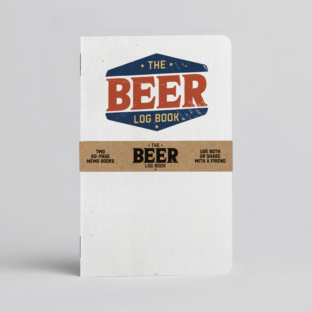 Beer Log Book - Two 20-page books - Review your beer tasting