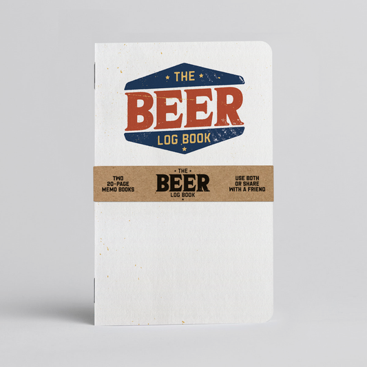 Beer Log Book - Two 20-page books - Review your beer tasting