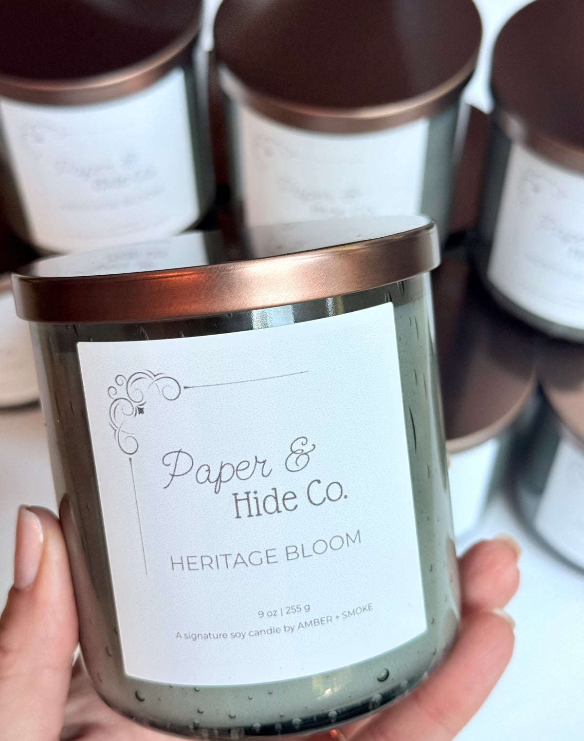 Heritage Bloom jar candle