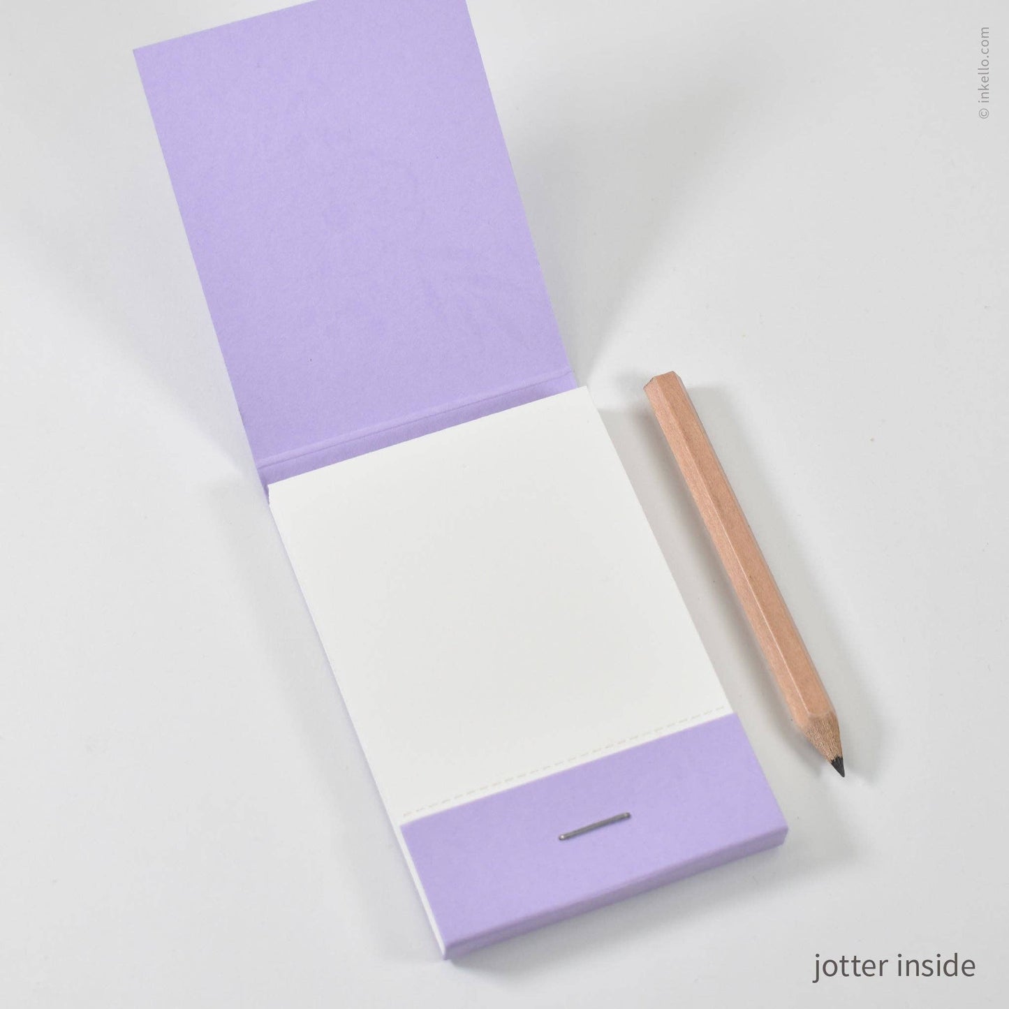Purple Bouquet Matchbook Jotter
