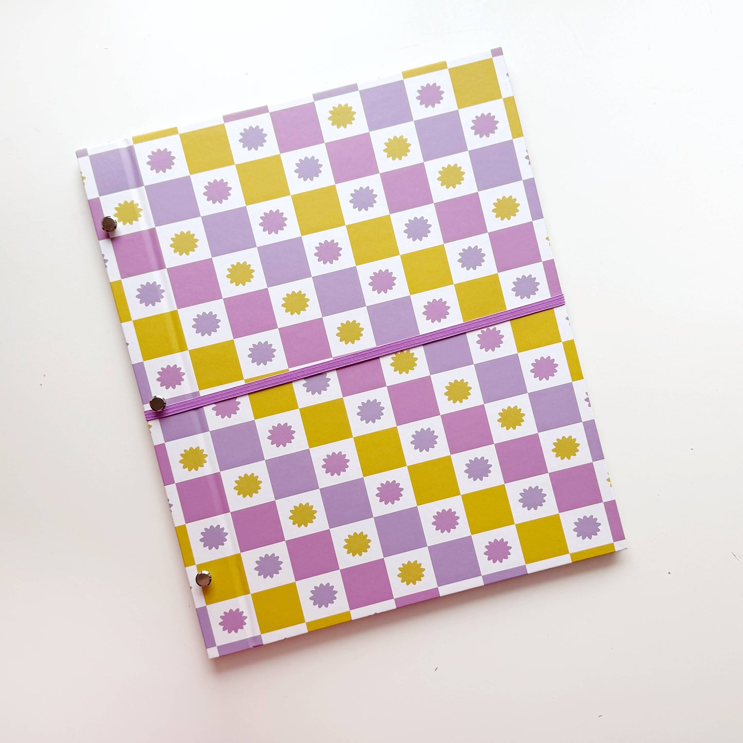 Checks & Stars Art Journal