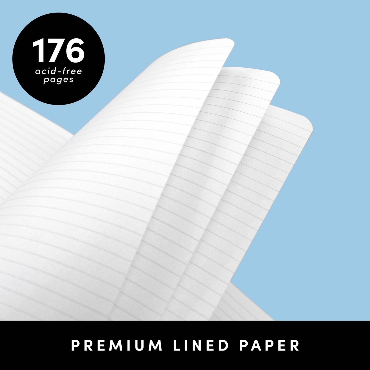 Large Softcover Lined Journal Notebook
