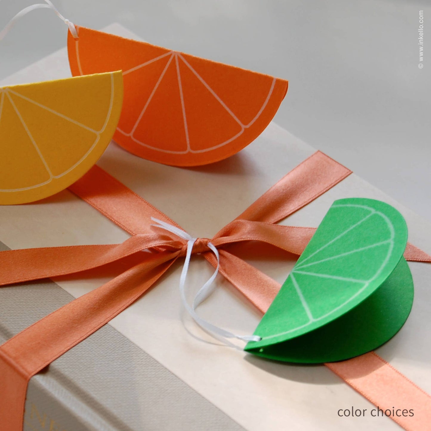 Citrus Slice Gift Tag