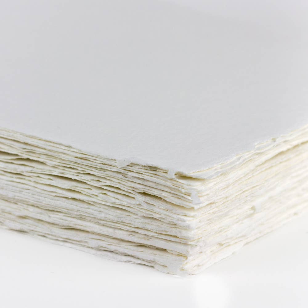 White Handmade Paper Pack