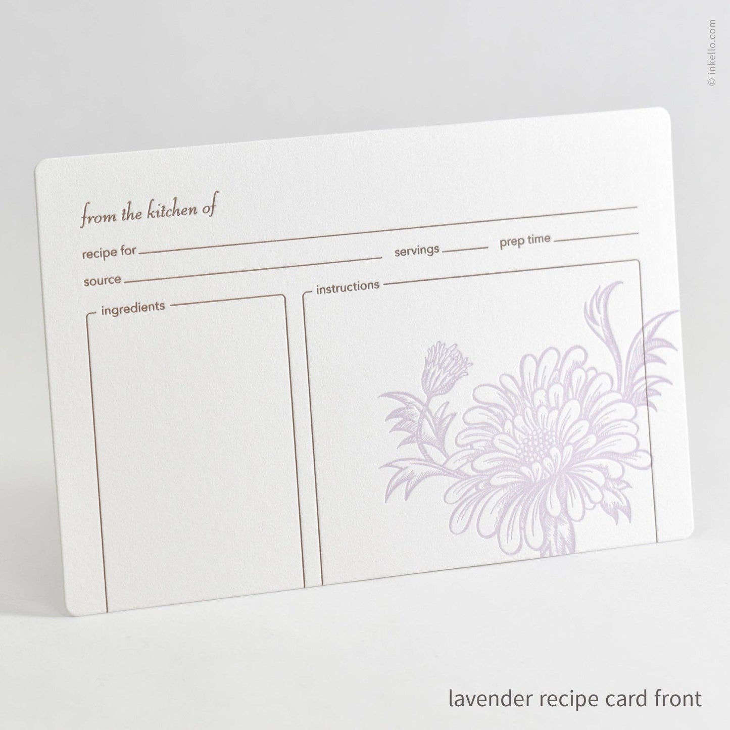 Mum Recipe Cards