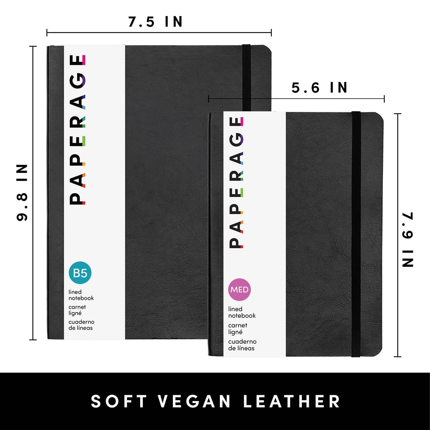 Medium Softcover Lined Journal Notebook