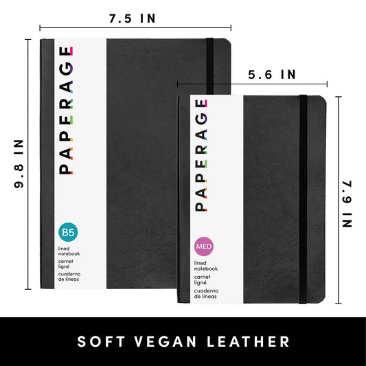 Large Softcover Lined Journal Notebook