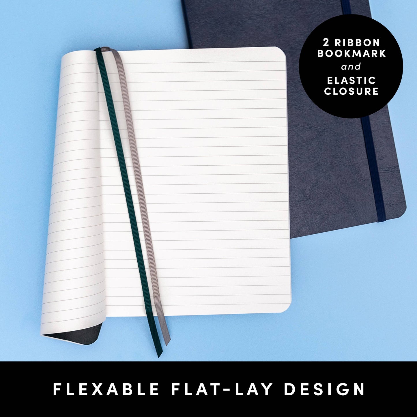 Medium Softcover Lined Journal Notebook