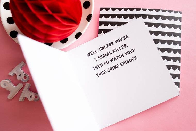 True Crime Friend Greeting Card