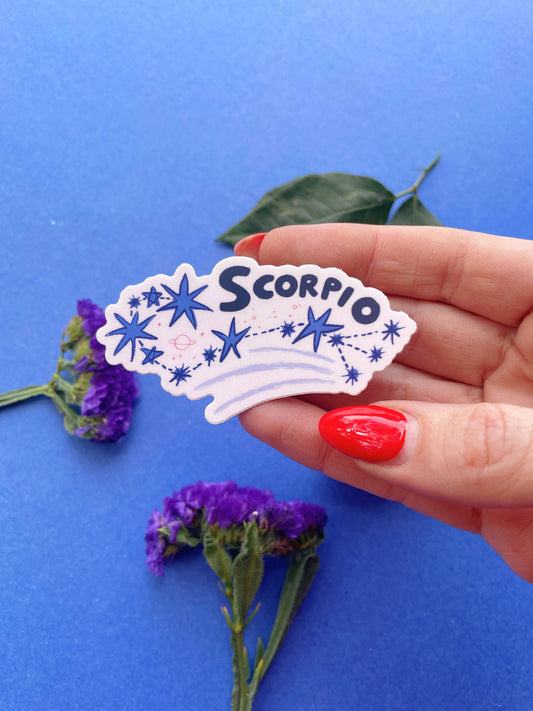 Scorpio Vinyl Sticker