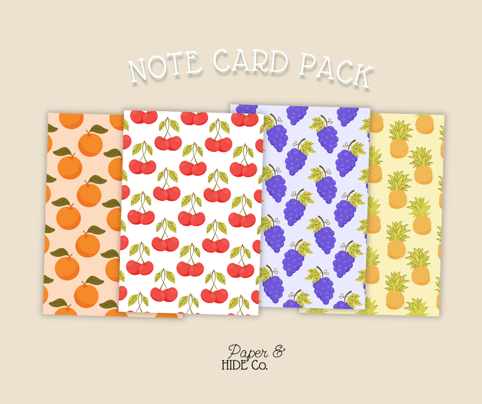 Note Card Pack