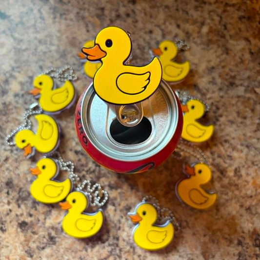 Duck Can Tab Opener Keychain