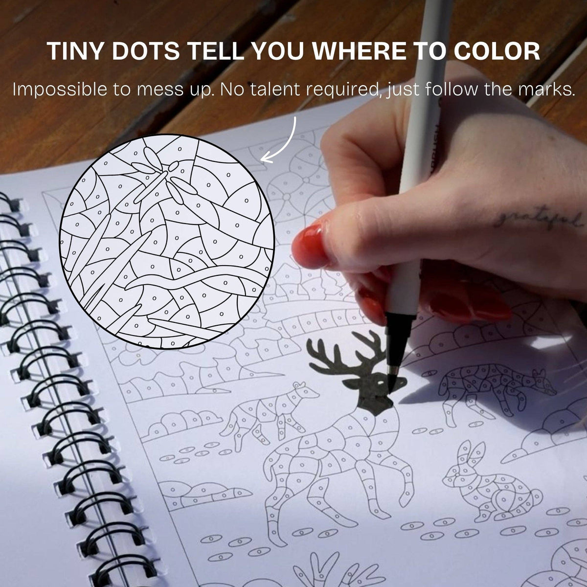Animal Edition-One Color Coloring Book