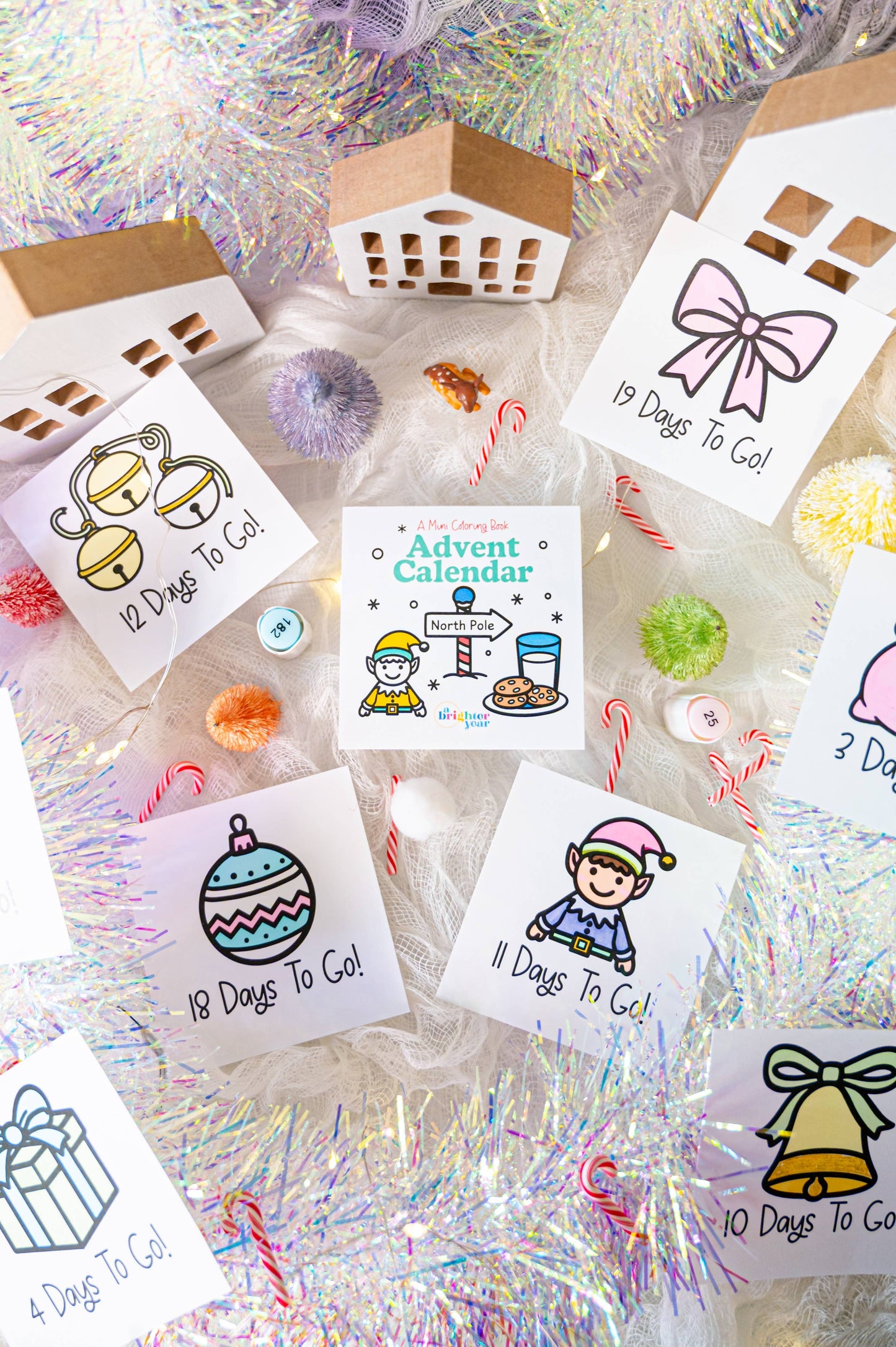 Color Your Own Advent Calendar Gift Set - New Christmas 2026