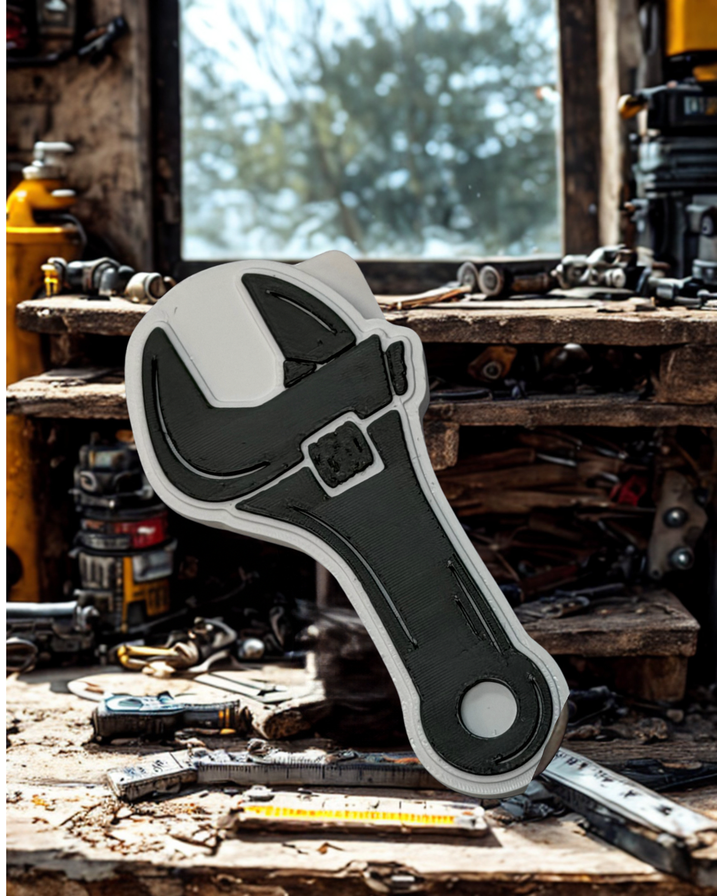 Wrench Can Tab Opener Keychain