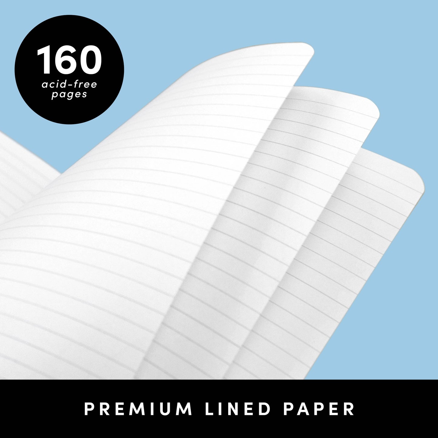 Medium Softcover Lined Journal Notebook