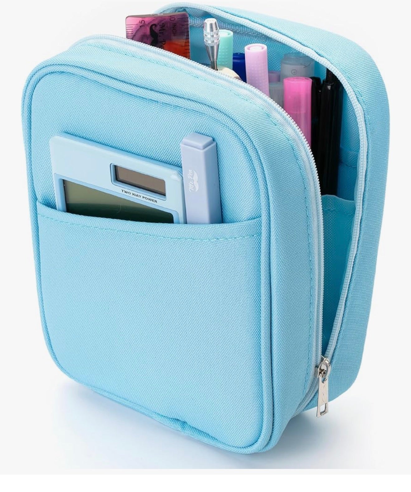 Blue Pencil Bag