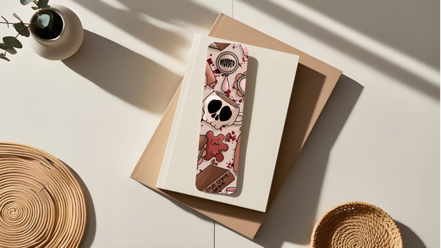 True Crime Junkie Bookmark