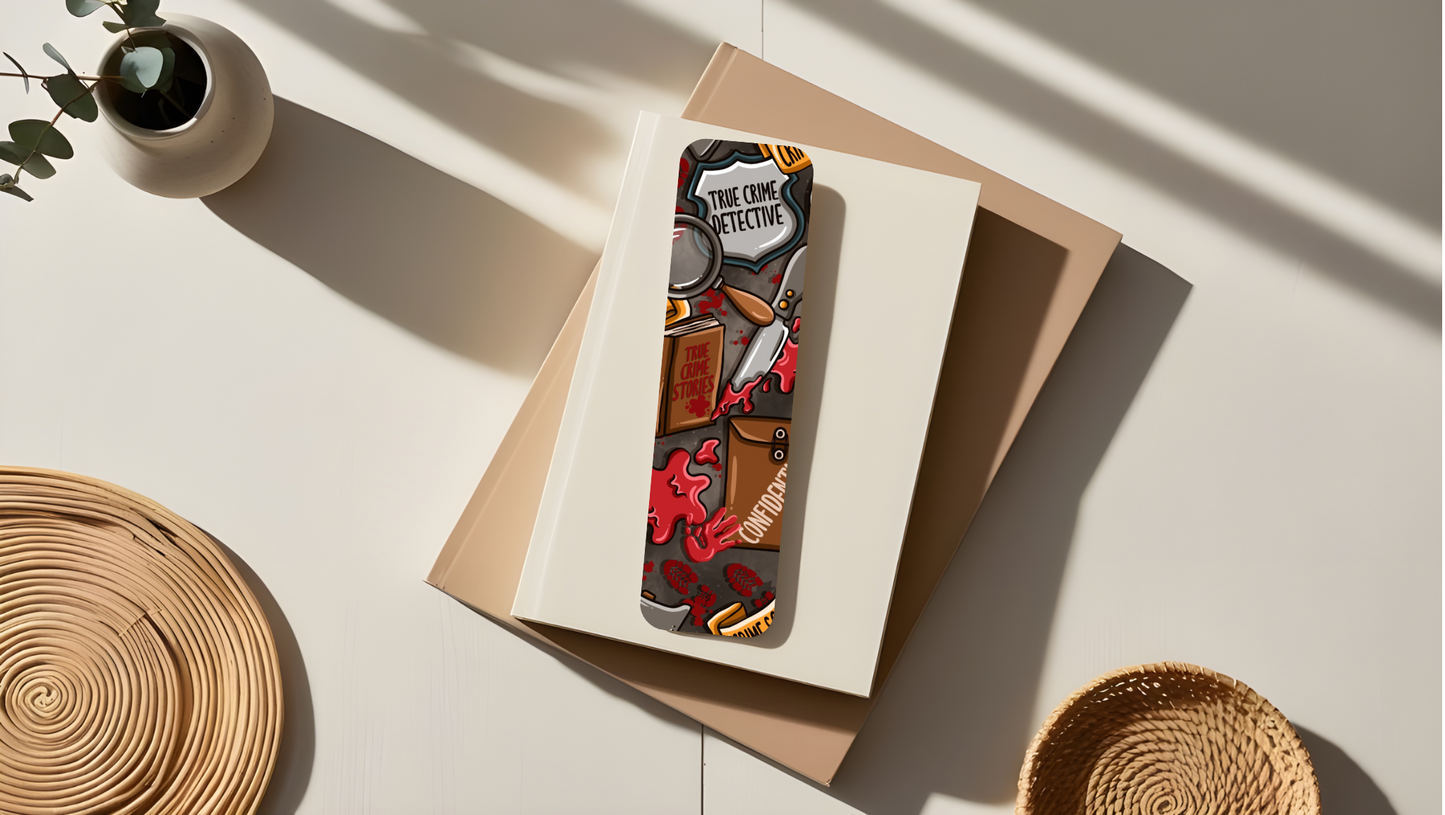 True Crime Junkie Bookmark