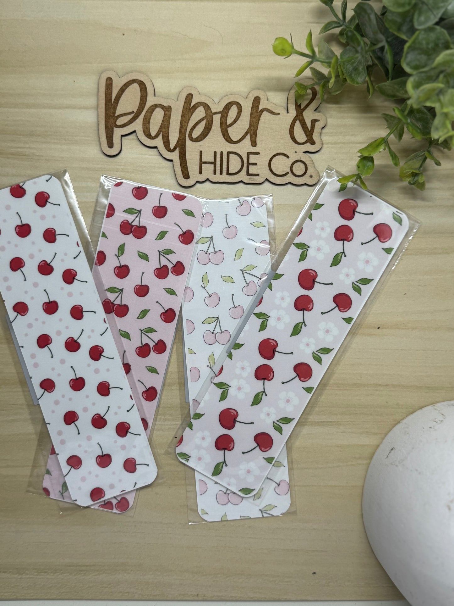 Cherry Bookmarks