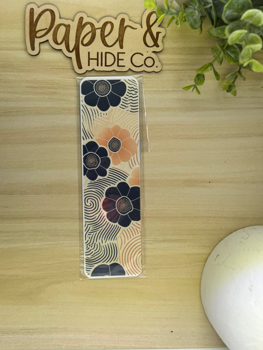 Moody Floral Bookmark