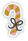 Christmas/Winter Vinyl Stickers