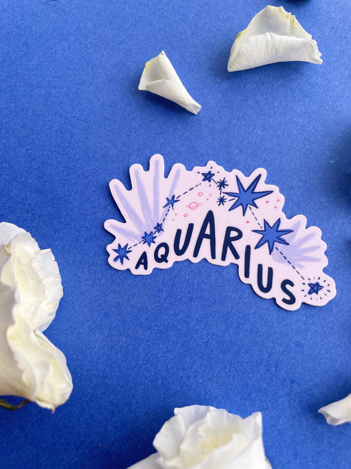 Aquarius Vinyl Sticker