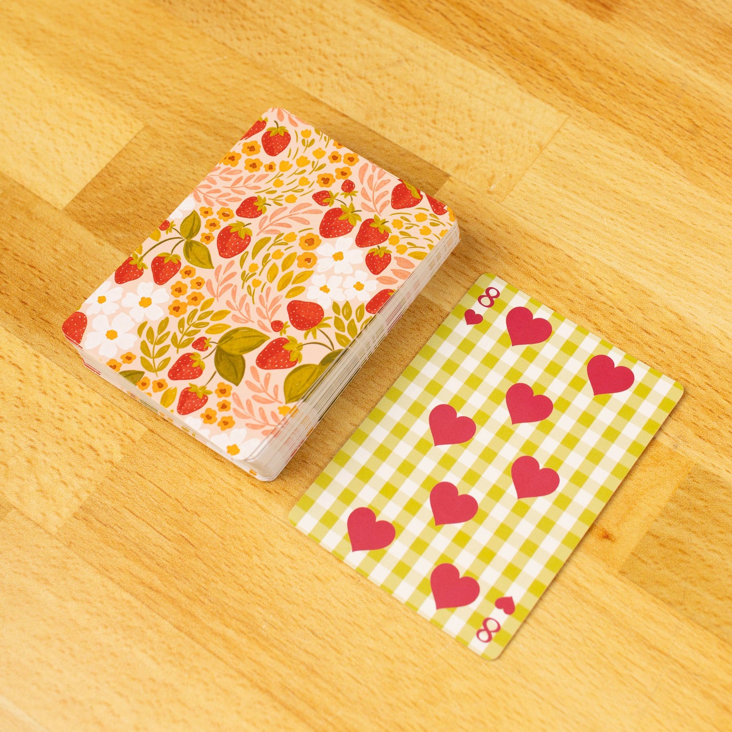 Strawberry Deck of Cards