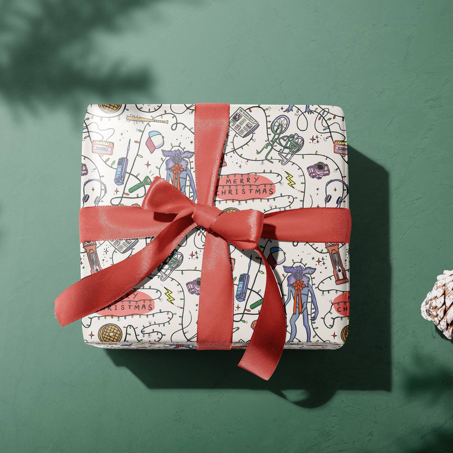 Stranger Things TV Show Wrapping Paper