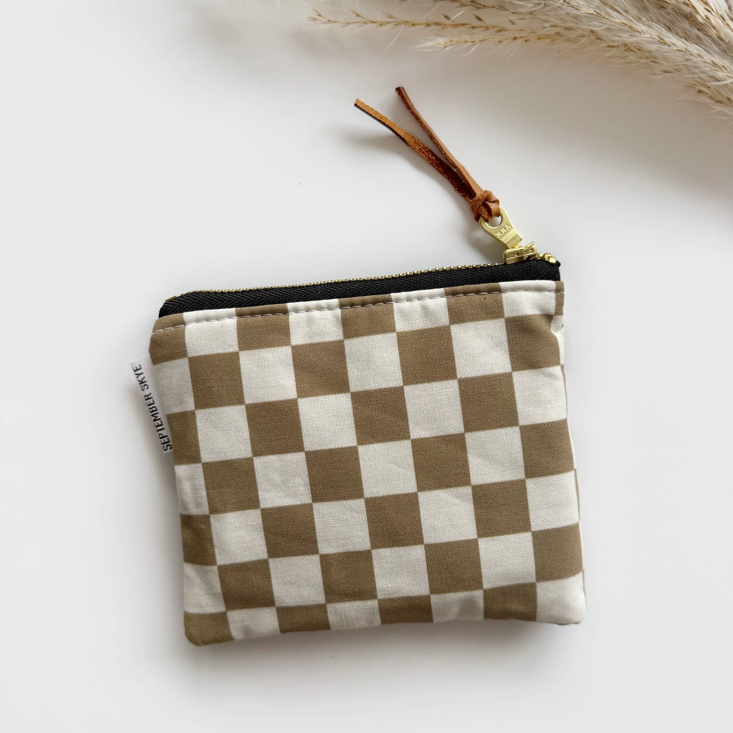 BW Small Square Pouch