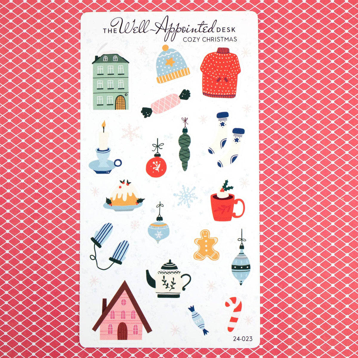 Cozy Christmas Sticker Sheet