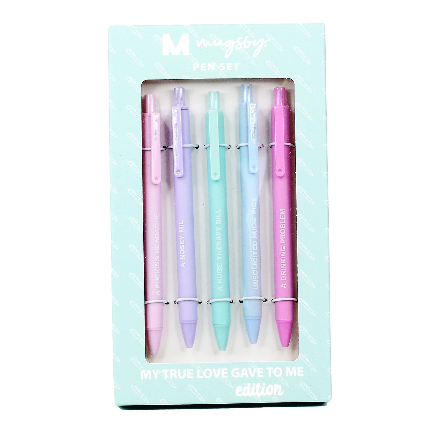 Stocking Stuffers 12 Days of Christmas My True Love Pen Set