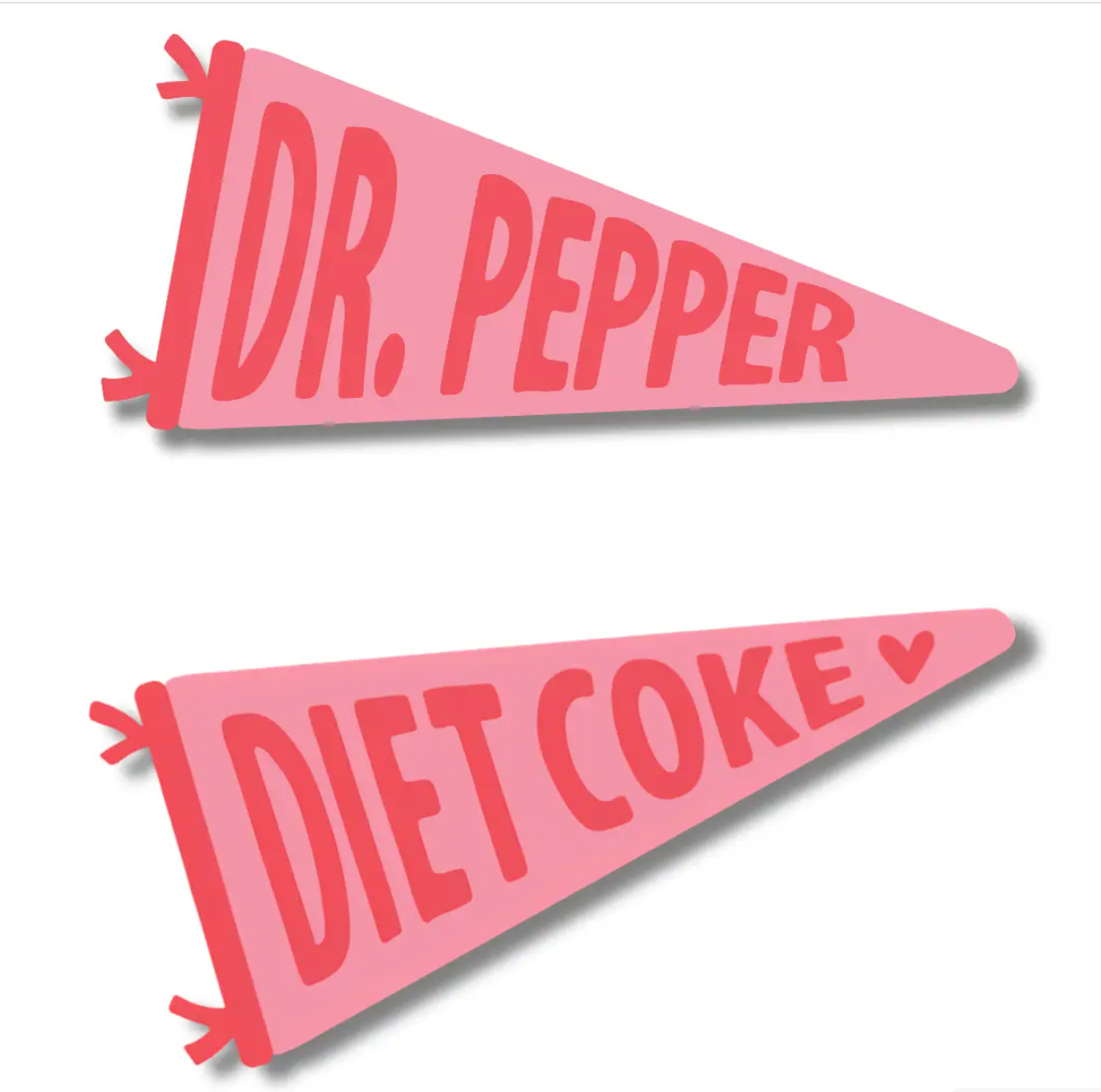Diet Coke Banner Sticker