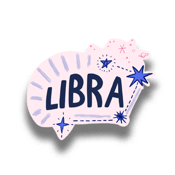 Libra Vinyl Sticker