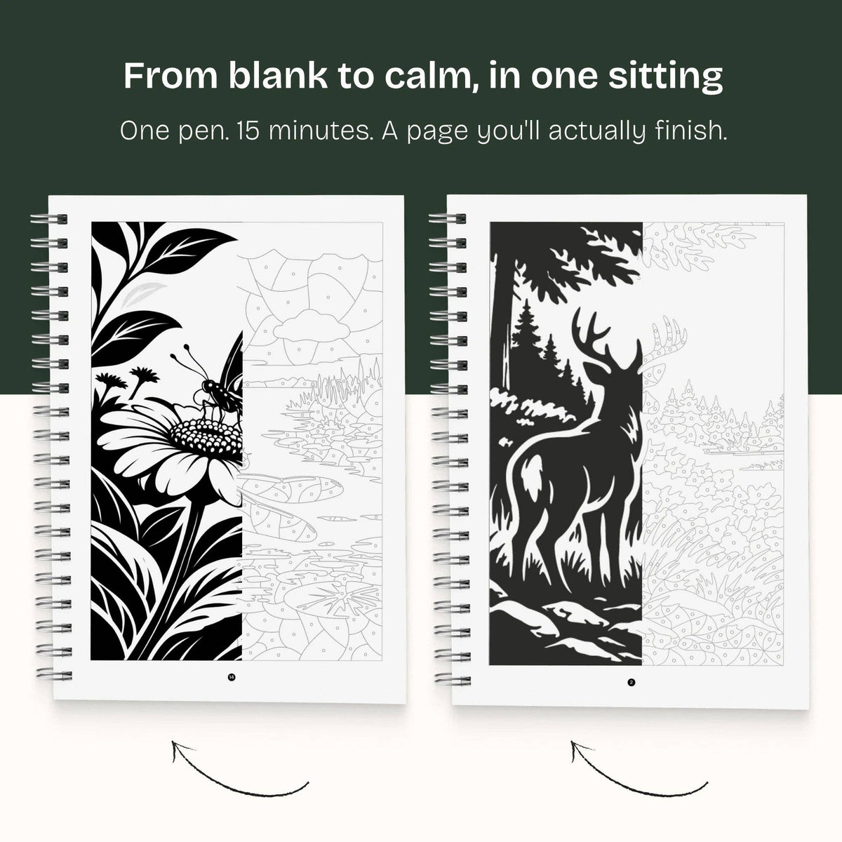 Animal Edition-One Color Coloring Book