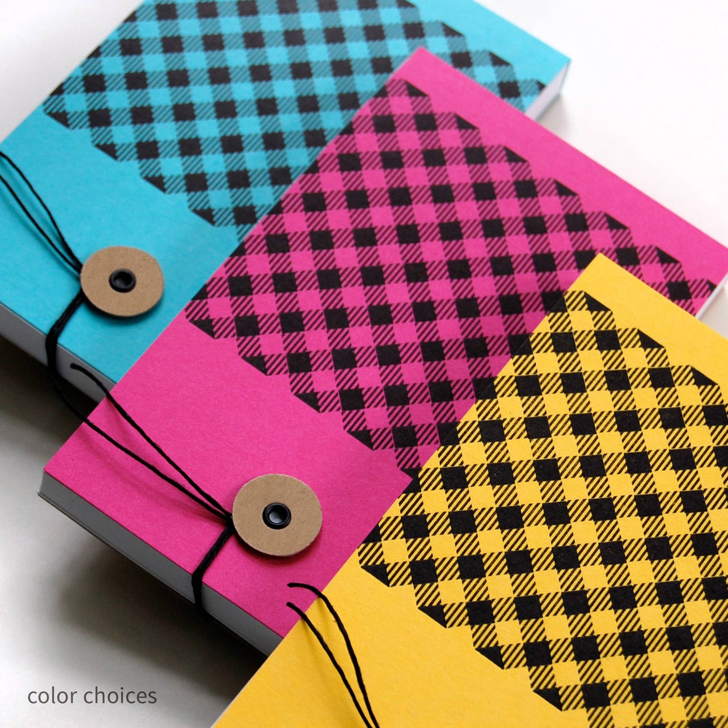 Gingham Notepad