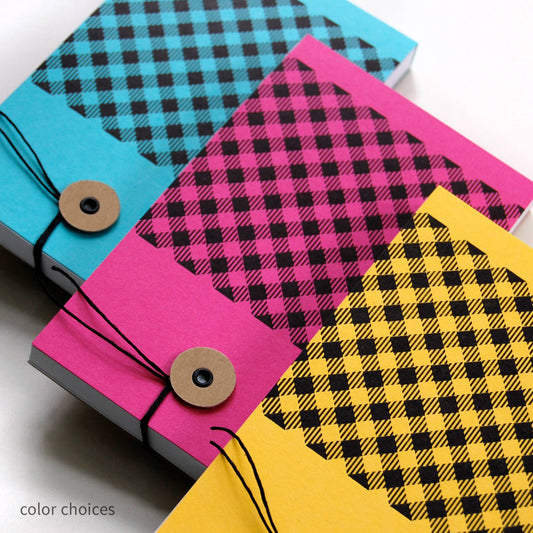 Gingham Notepad