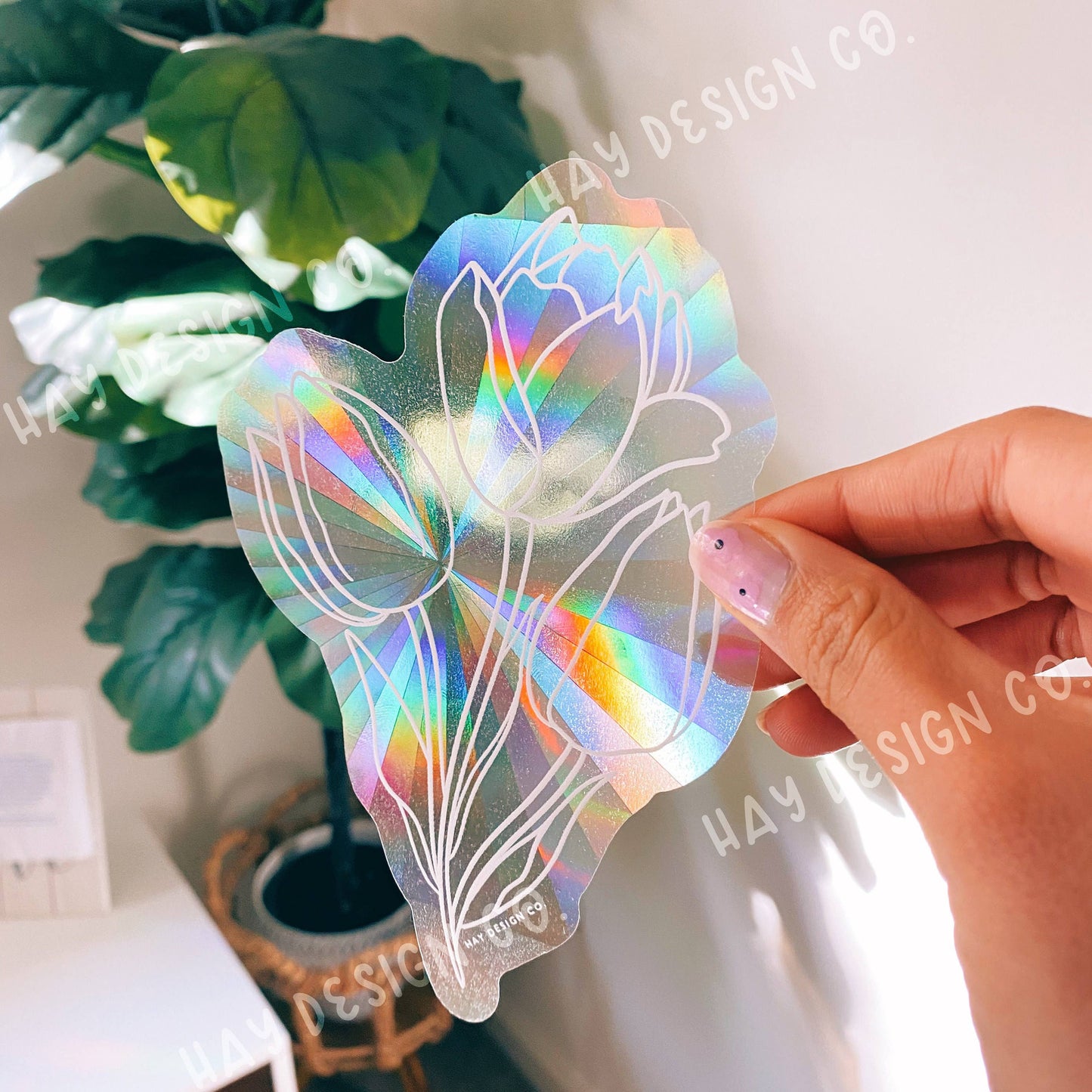 Tulip Suncatcher | Flower Suncatcher