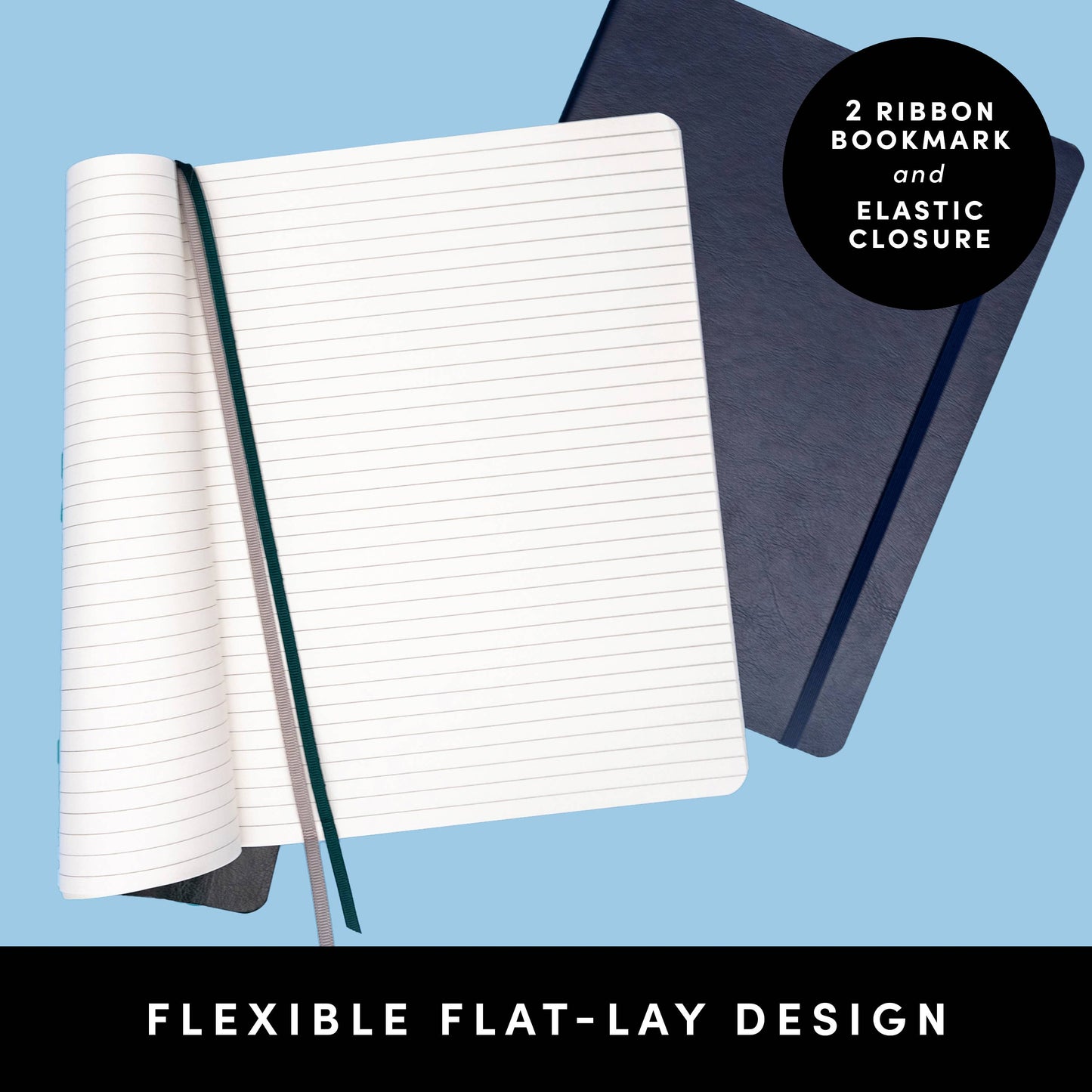 Large Softcover Lined Journal Notebook