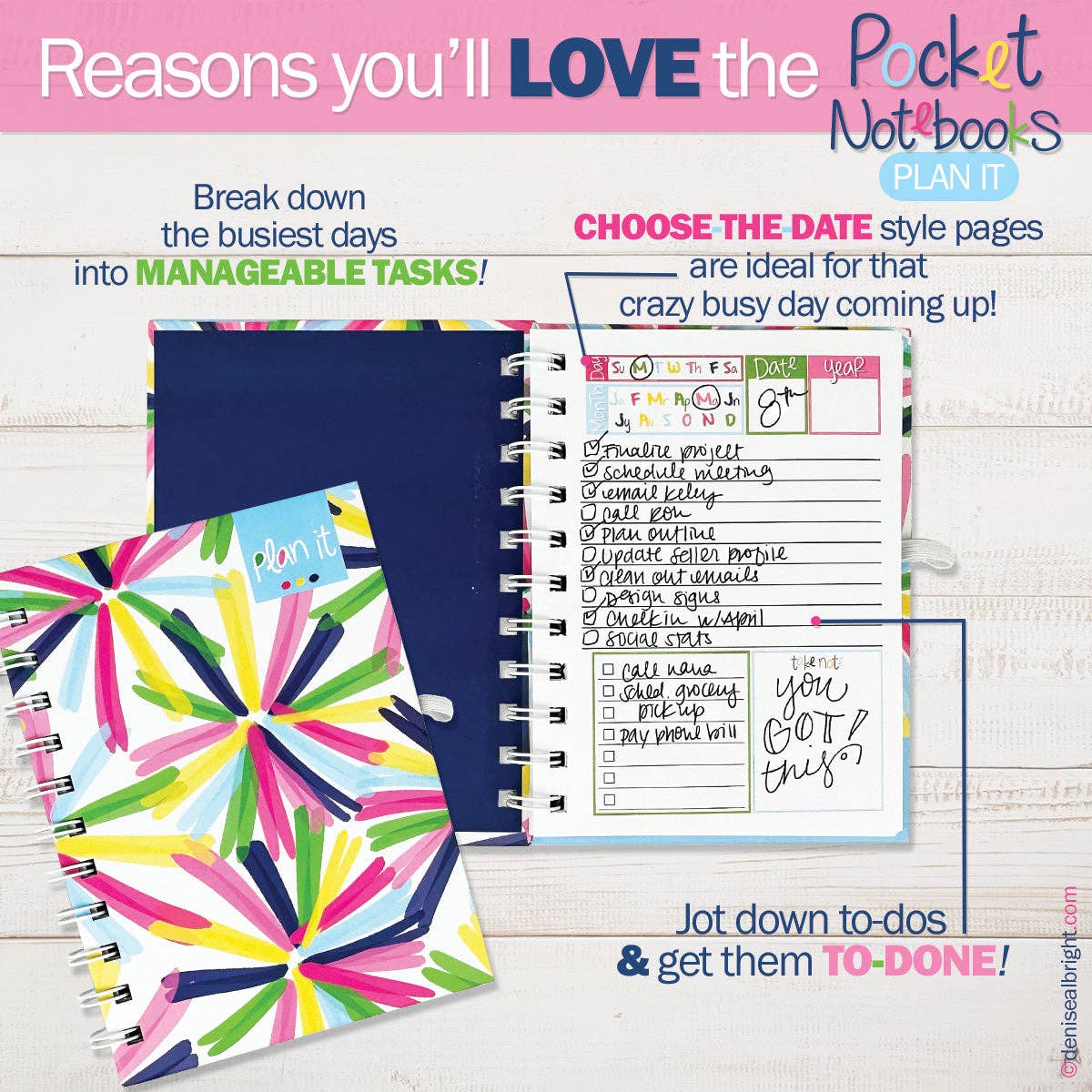 Pocket Notebooks | List, Plan, Doodle