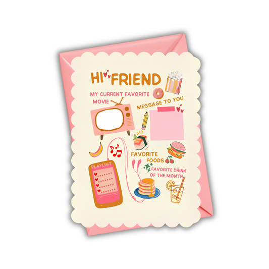 Pen Pal Gift Set |  Friendship Mail Stationery Writing Kit