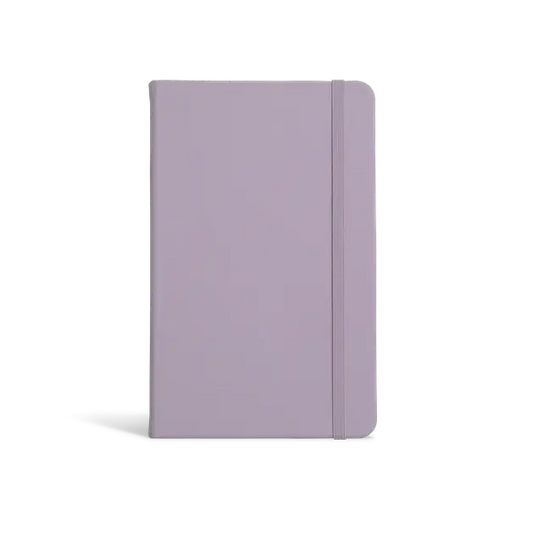 Lilac Lined Notebook, PU Leather, Hardcover - Everyday