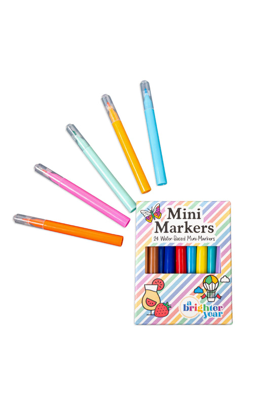 24 Water Based Mini Markers