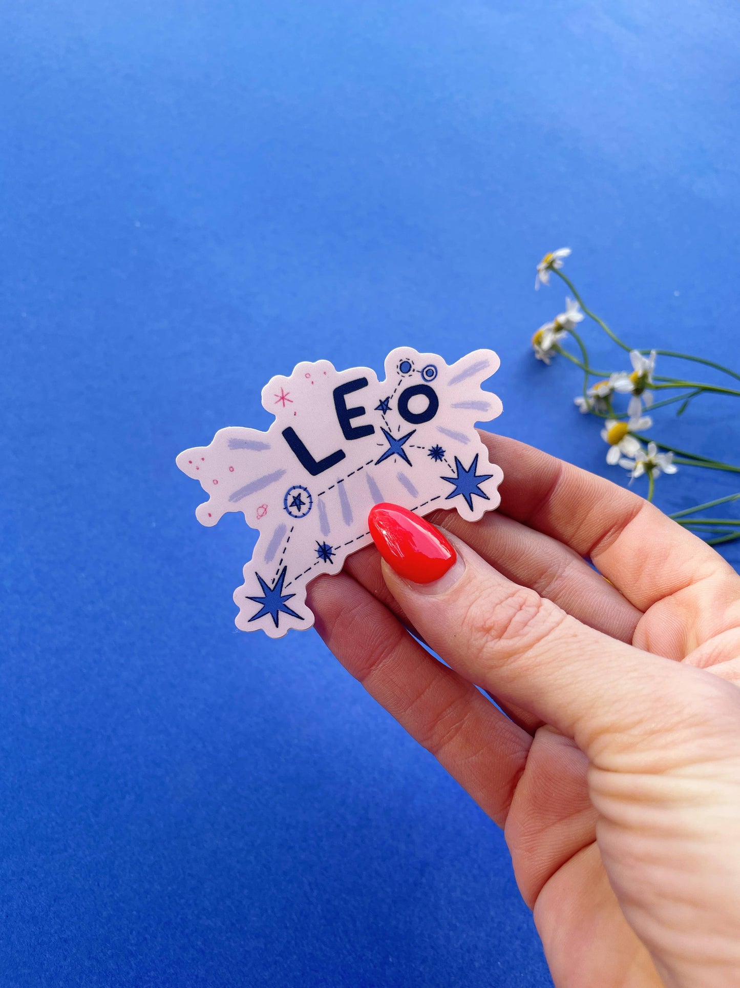 Leo Vinyl Sticker