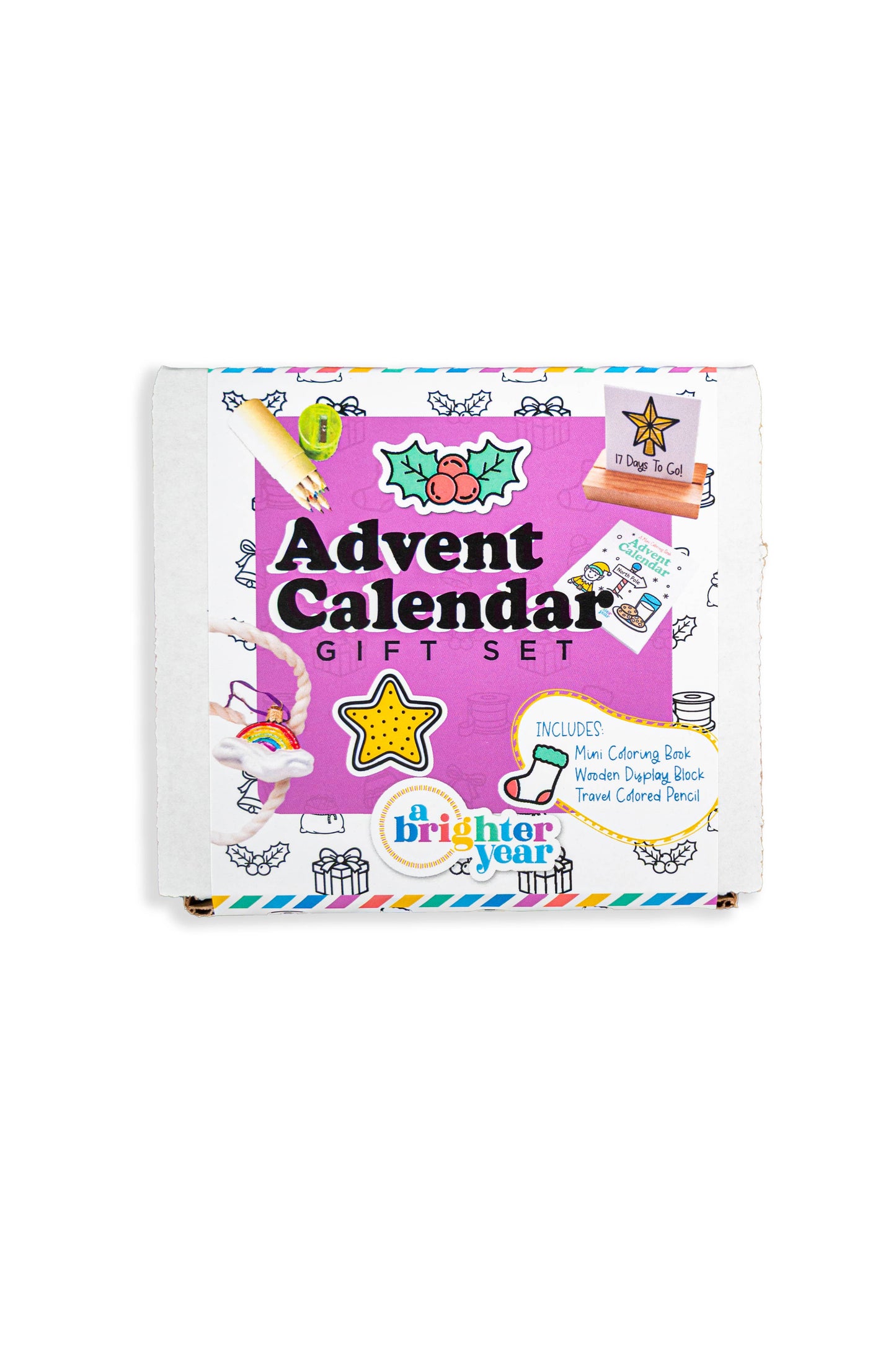 Color Your Own Advent Calendar Gift Set - New Christmas 2026