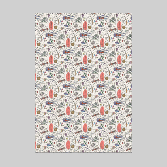 Stranger Things TV Show Wrapping Paper