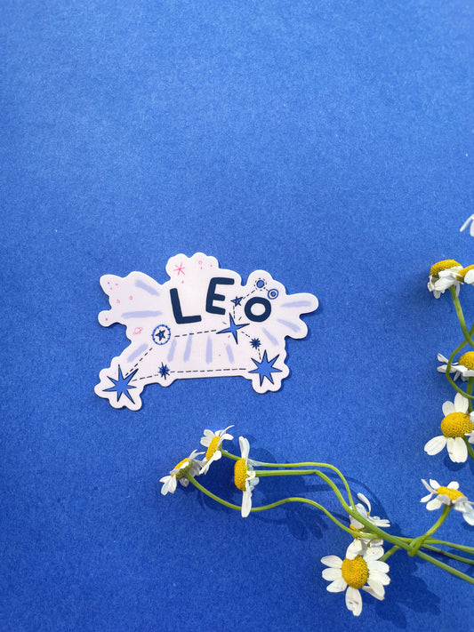 Leo Vinyl Sticker