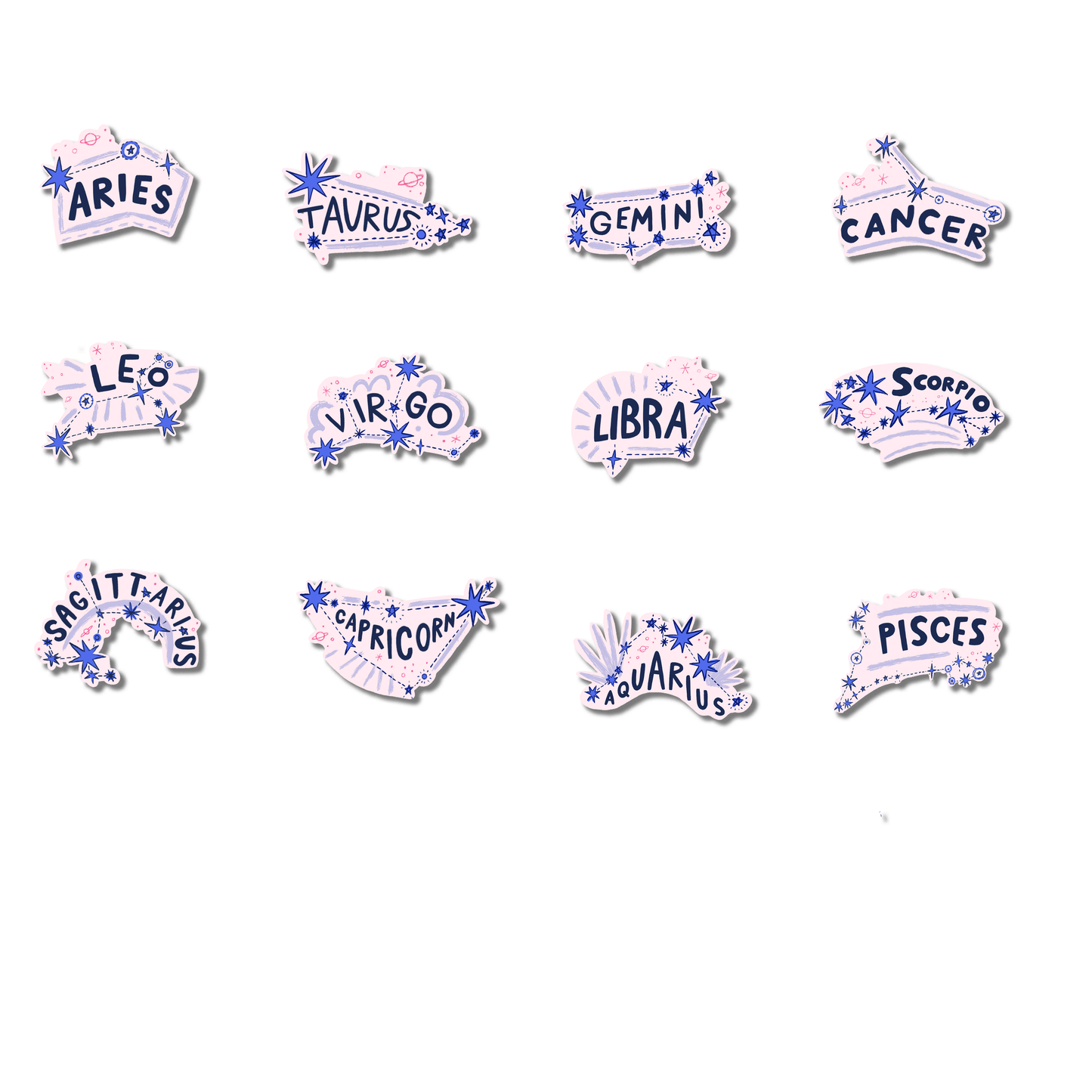 Gemini Vinyl Sticker