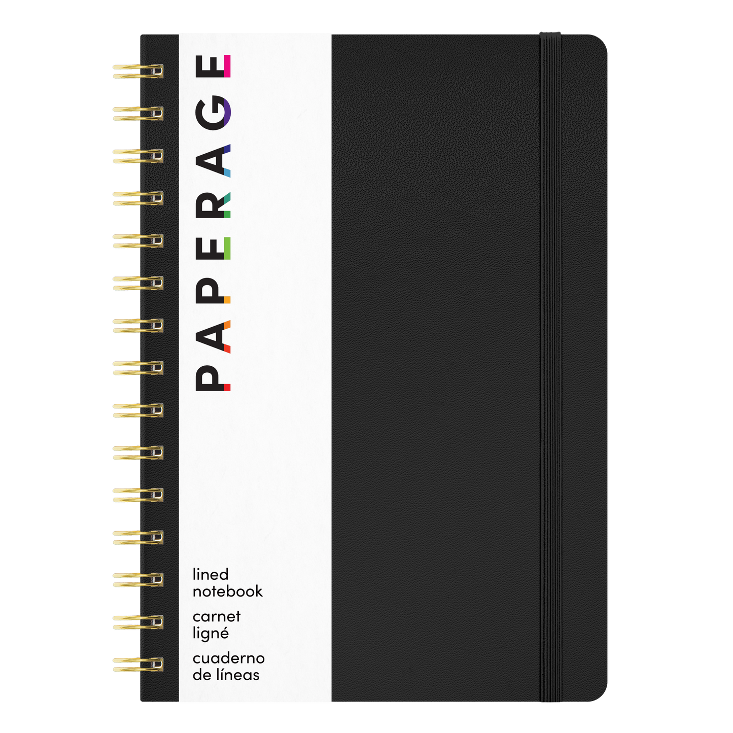 Spiral Bound Hardcover Lined Journal Notebook